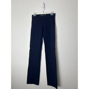 BETABRAND Womens Casual Dress Pants Small Long Blue 26x32